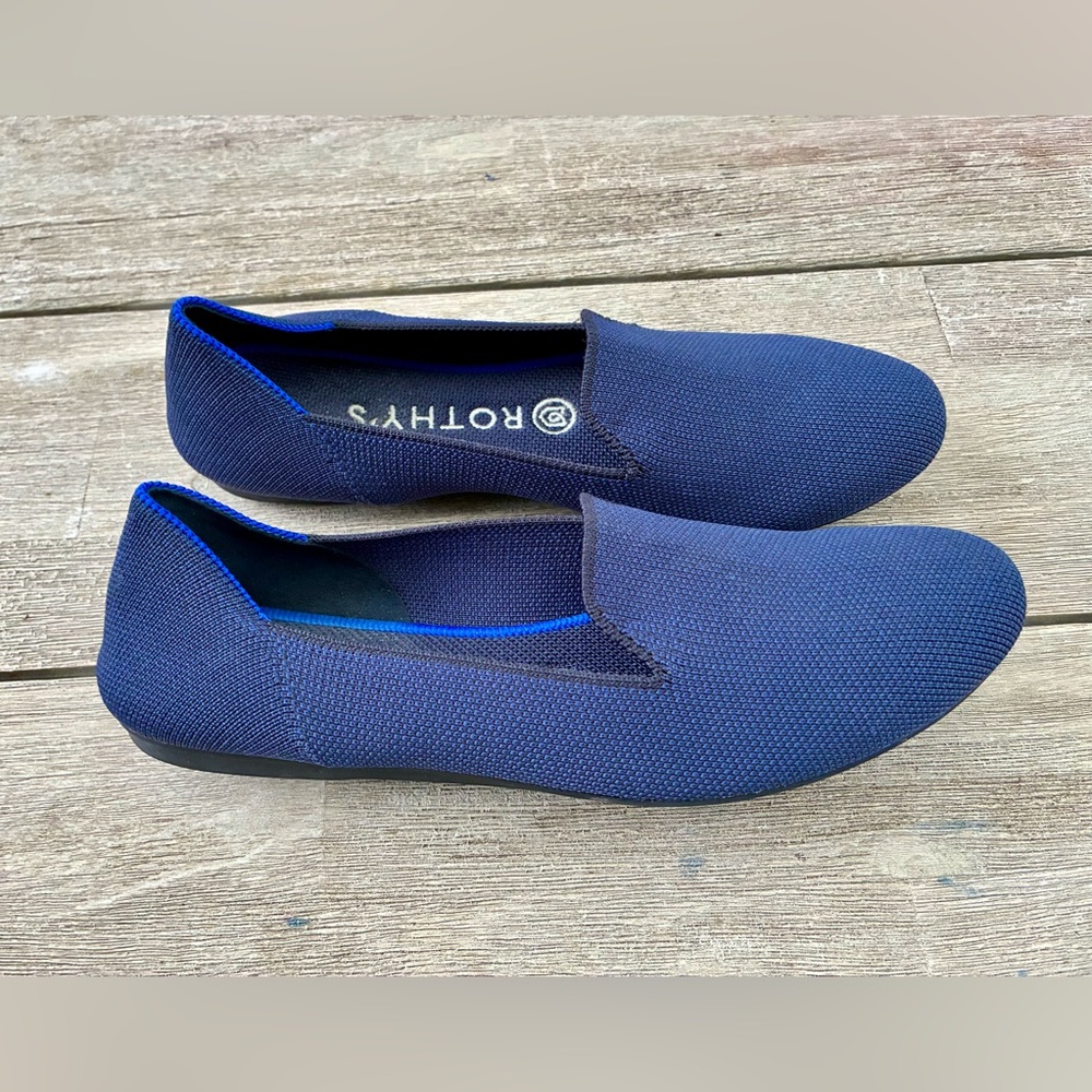 Rothy's Loafer Knit Flats Women 7.5 - Picture 2 of 7